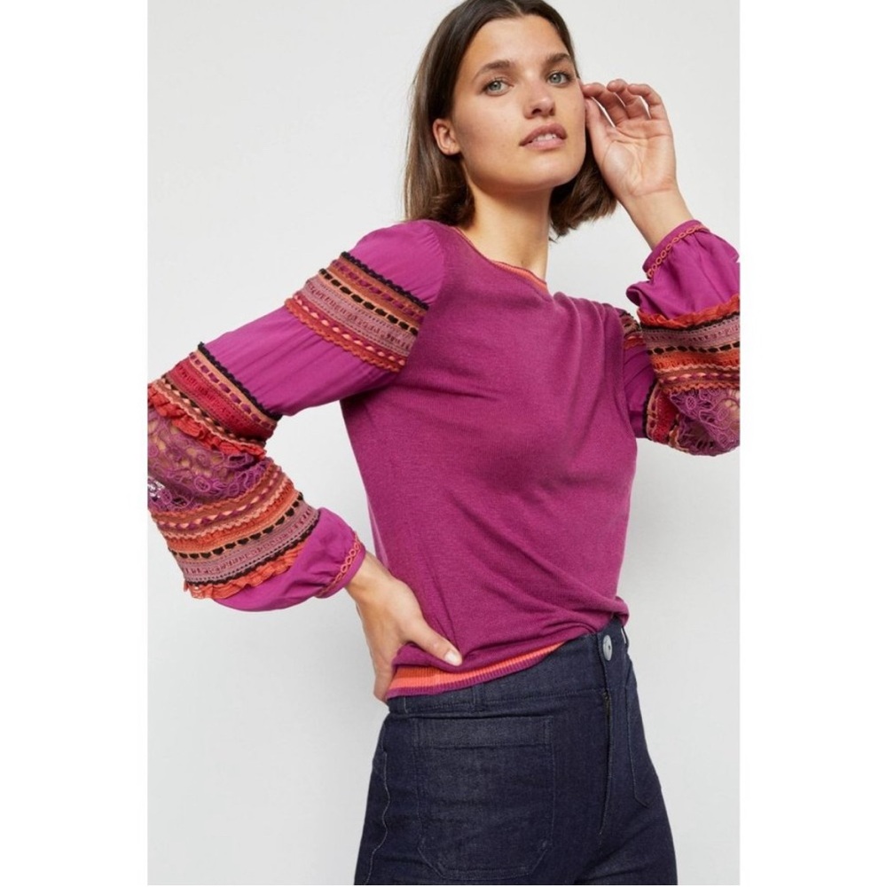 Blank London Emeryl Lace Pullover